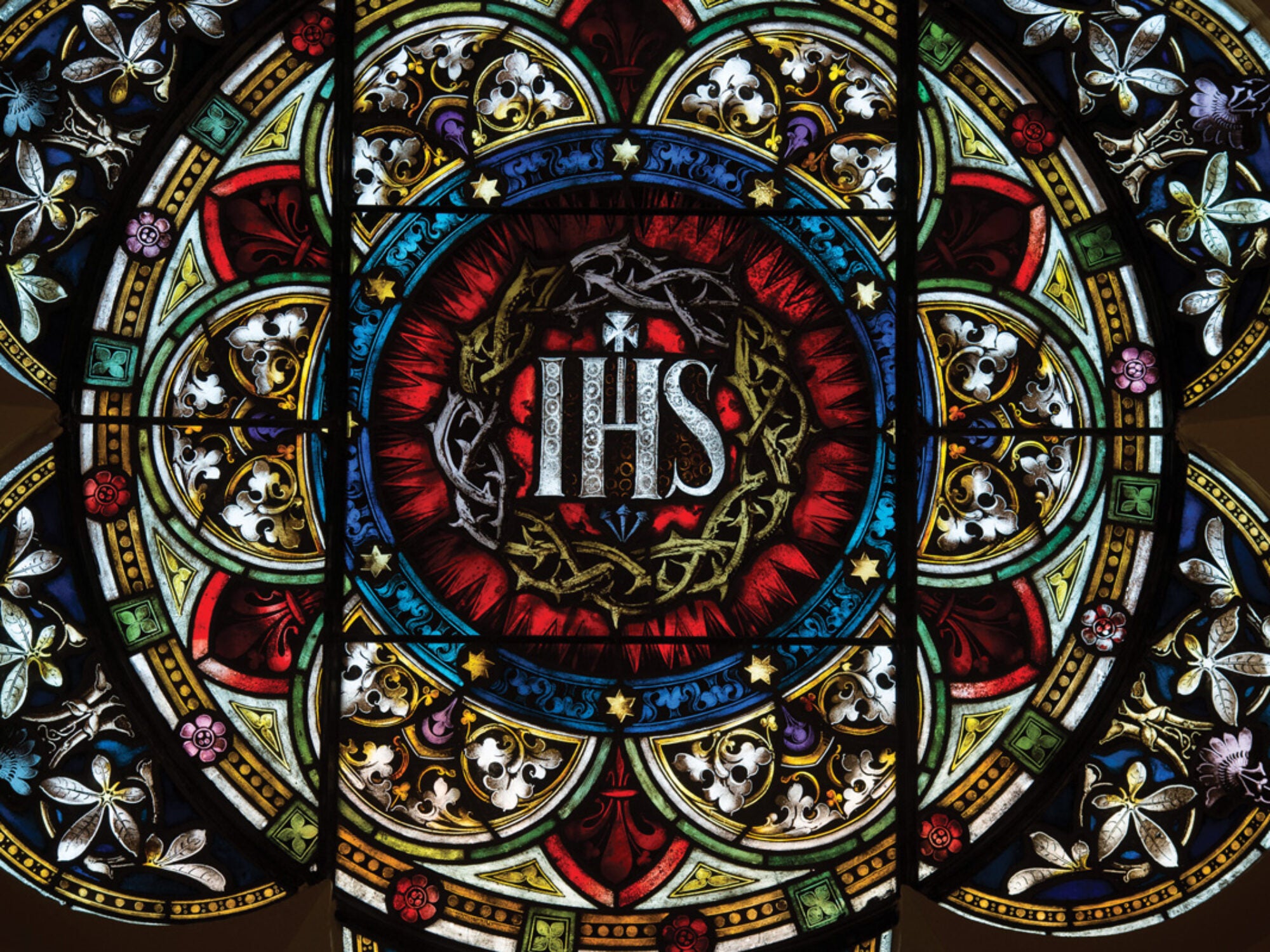 ihs stained glass