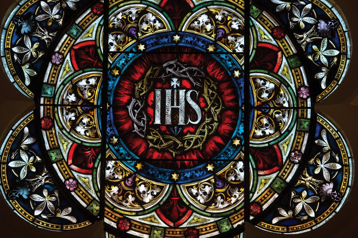 ihs stained glass
