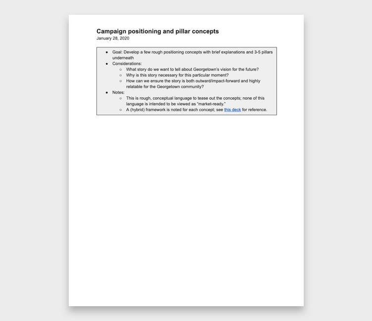 Campaign positioning and pillar concepts thumbnail