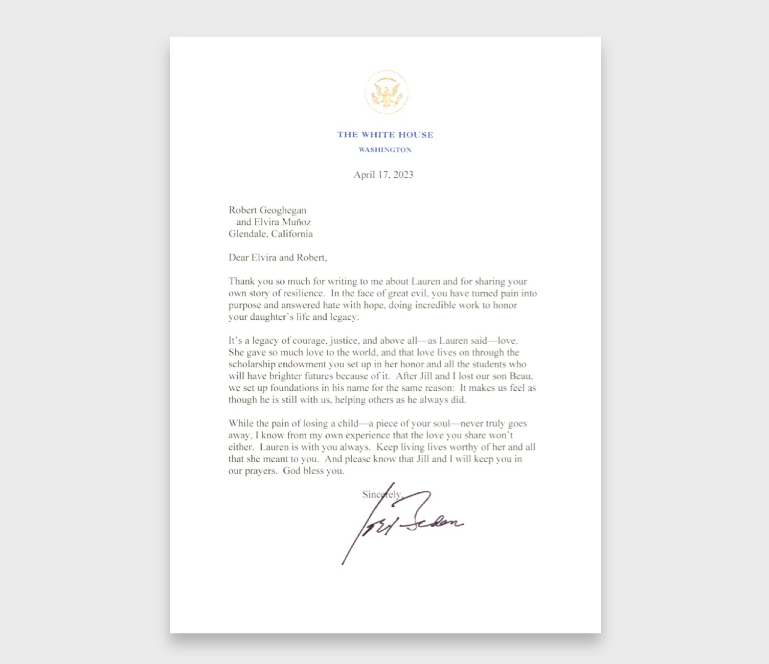 biden letter